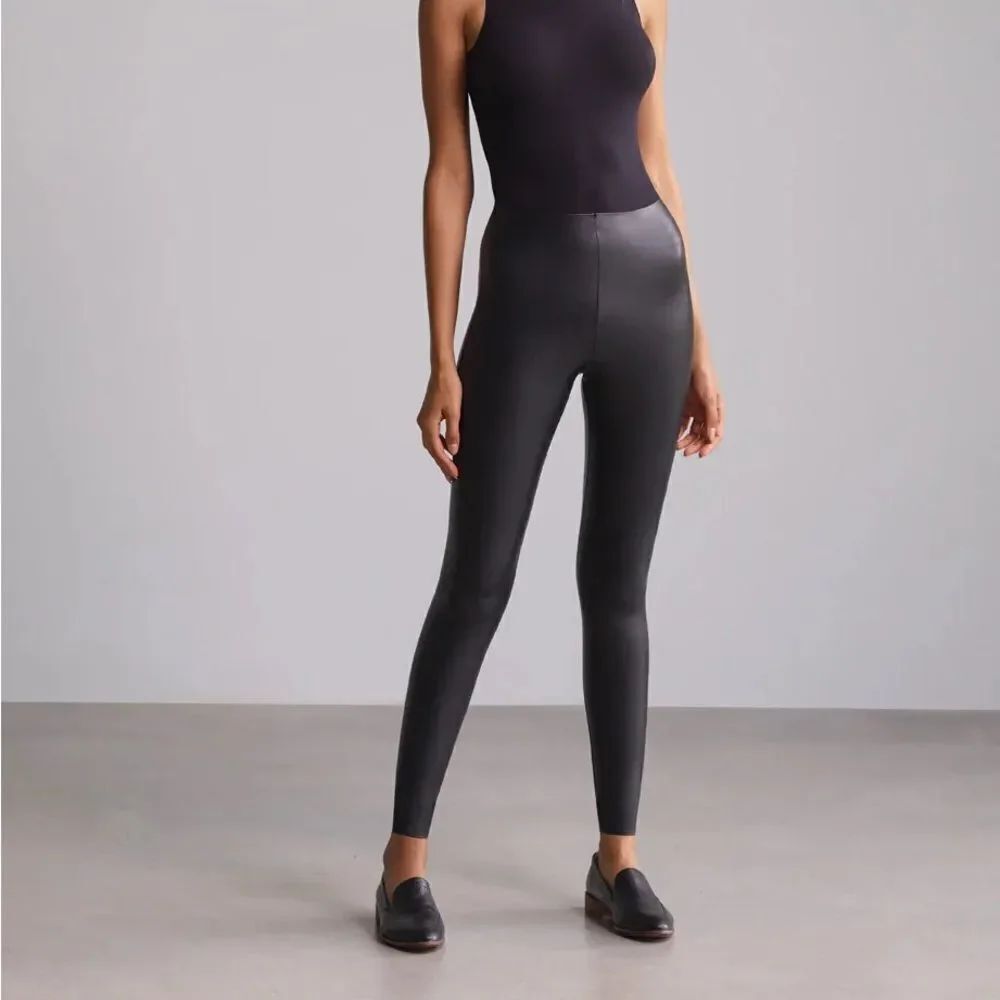 Commando Perfect Control Faux Leather Leggings Small